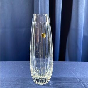 Leaded Crystal Vase Made in Italy